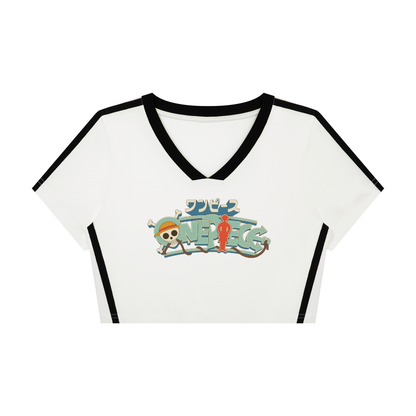 Women’s Slim Fit Color Block T-Shirt