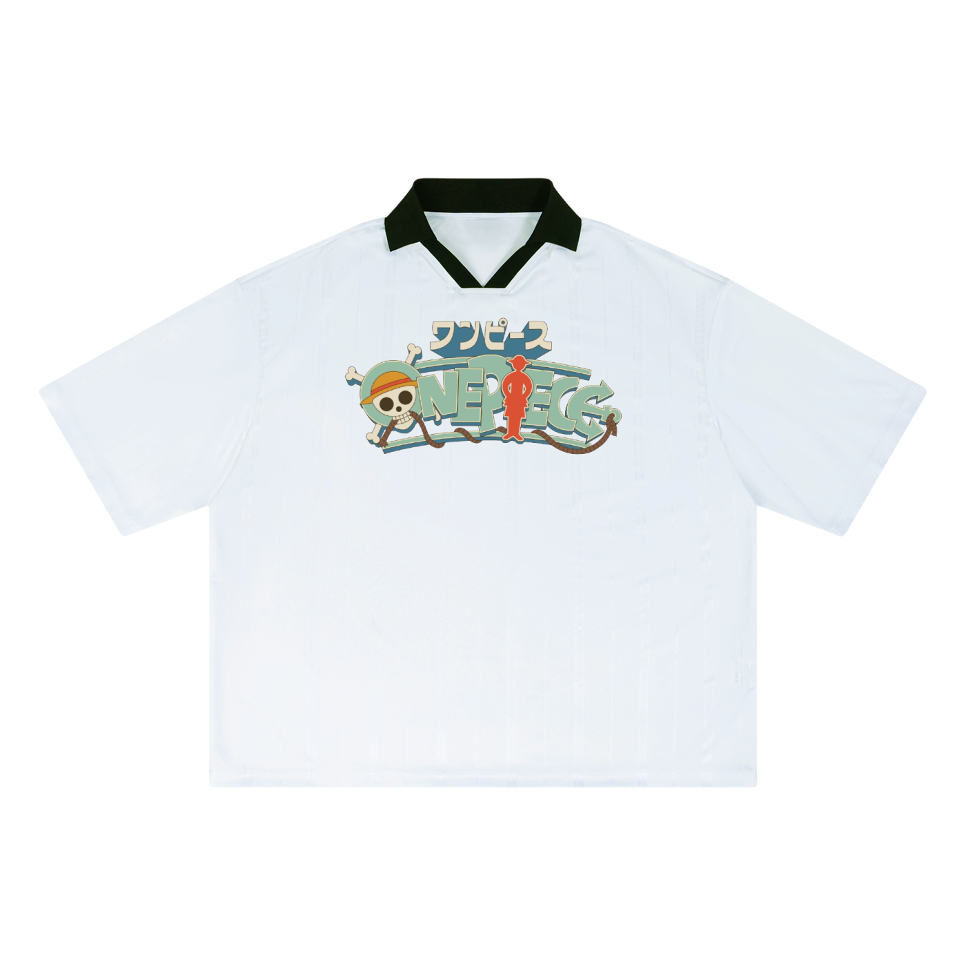 Unisex Striped Boxy Soccer Jersey
