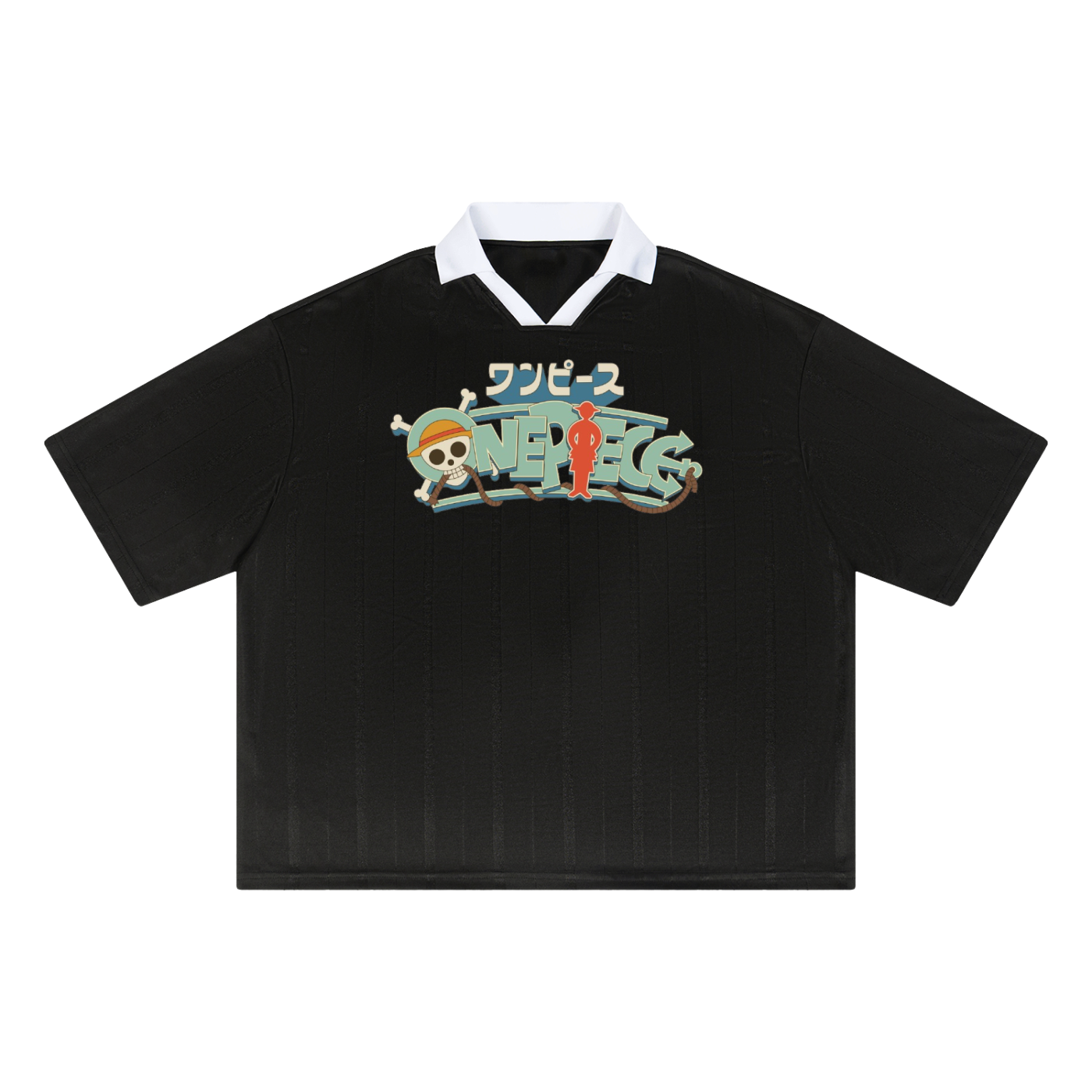 Unisex Striped Boxy Soccer Jersey